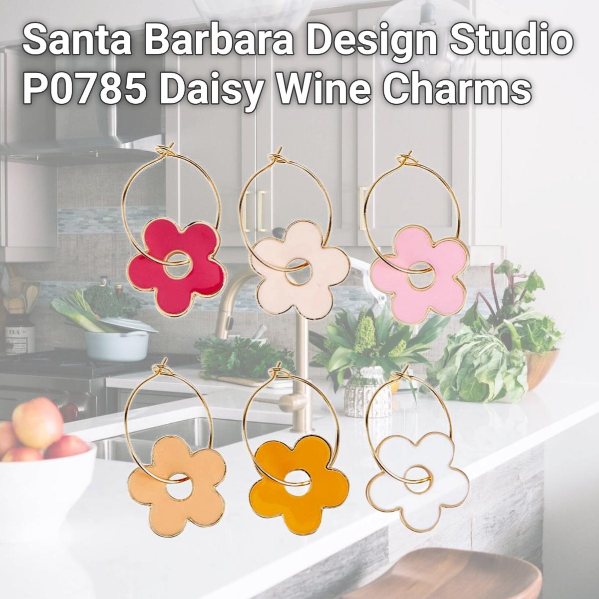 Picture of Santa Barbara Design Studio P0785 Daisy Wine Charms