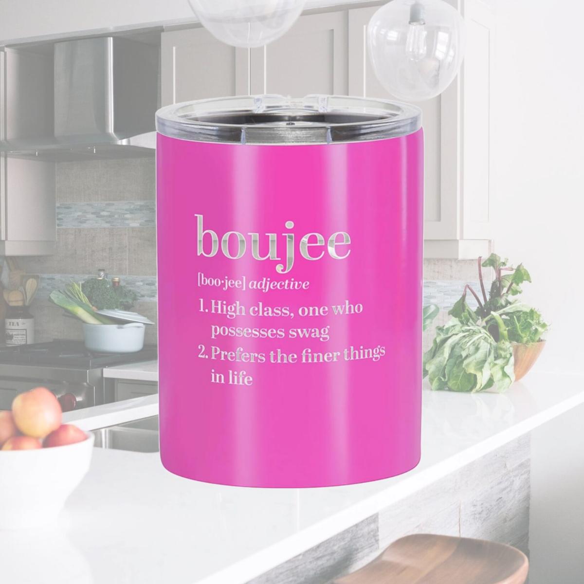 Picture of Slant 10-04220-108 12 oz Stainless Steel Tumbler - Boujee