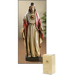 Ps986 Toscana 8 In. Sacred Heart Statue