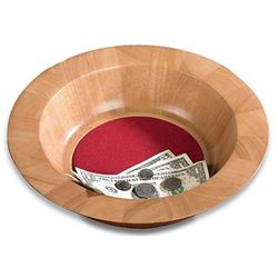 Church Supply Ts865 Pecan Stain Offering Plate