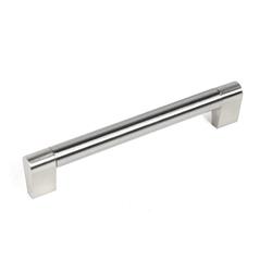 W0802-7 7 In. Stainless Steel With Brushed Nickel Cabinet Handle
