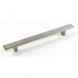 Wclw-12 12 In. Rectangular Aluminum Anodizing Stainless Steel Brushed Nickel Cabinet Bar Pull Handle