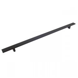 Wclw-20blk 20 In. Rectangular Aluminum Anodizing With Stainless Steel Matte Black Pull Handle