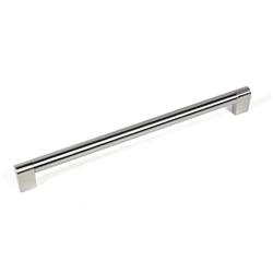 W0802-13 13.375 In. Stainless Steel With Brushed Nickel Kitchen Cabinet Handle