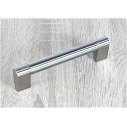 W0802-5 5.75 In. Stainless Steel With Brushed Nickel Kitchen Cabinet Handle