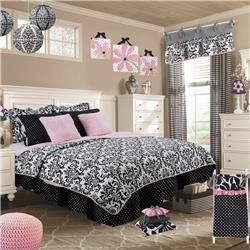 Ty2tw Girly Twin Reversible Bedding Set - 2 Piece