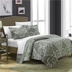 Httwq Houndstooth Twin Reversible Quilt