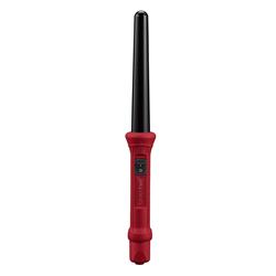 Fht-1gci-rmr-fht-cic-10gred 1 In. Rubberized Ceramic Graduated Curling Wand, Metallic Red