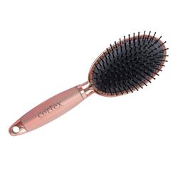Ctx-bru-3rgpd 3 In. Silicone Grip Rose Gold Pink Detangle Vent Hair Brush