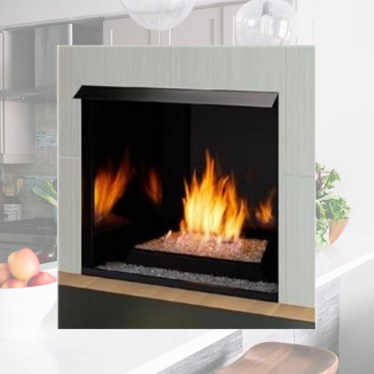 Picture of Monessen LYR18NV 18 in. Contemporary Natural Gas Lyric Burner with Millivolt Control