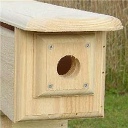 10210 1.5 In. Dia. Hole Wooden Predator Guard Bird House - Guard Hole Only