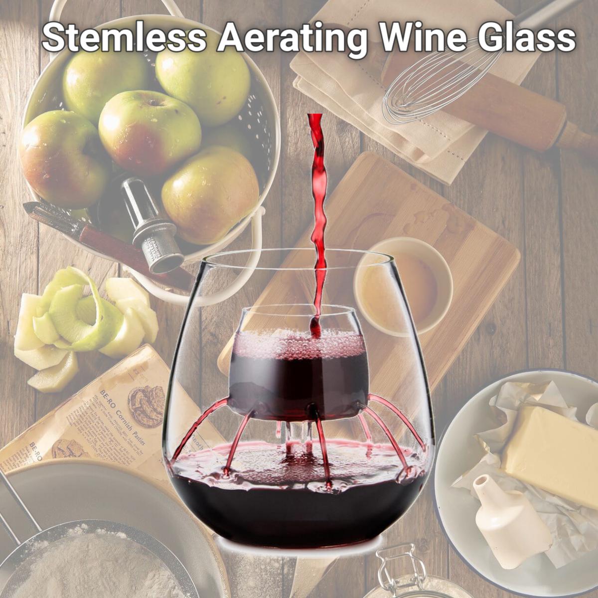 Picture of Chevalier Collection 743724568844 Stemless Aerating Wine Glass
