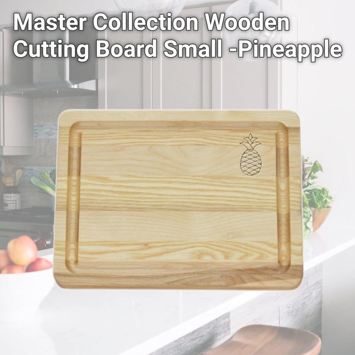 Picture of Carved Solutions Master Collection Wooden Cutting Board Small -Pineapple