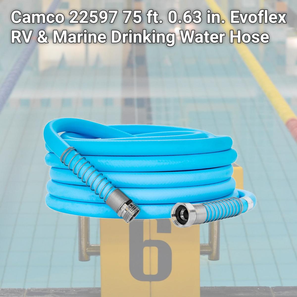 Picture of Camco 22597 75 ft. 0.63 in. Evoflex RV & Marine Drinking Water Hose