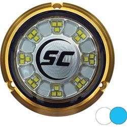 Scr-24-bw-bz-10 Led Color Changing Underwater - Blue & White
