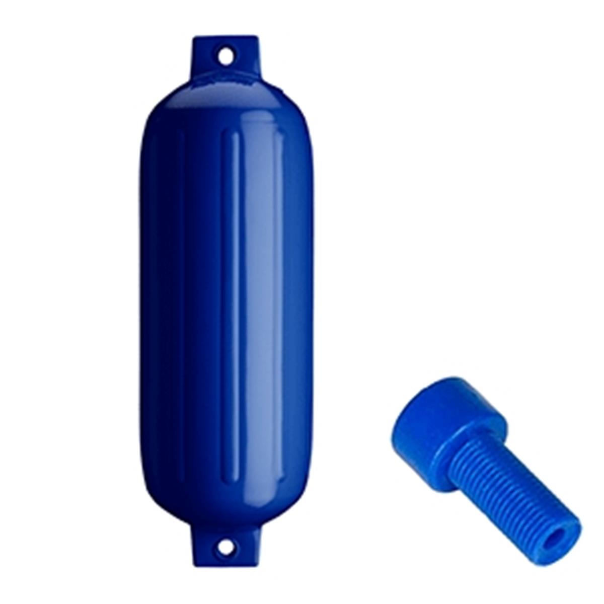 Polyform U.S. G-5-COBALT BLUE Twin Eye Fender - 8.8 x 26.8 in. Cobalt Blue with Air Adapter Polyform U.S. G-5-COBALT BLUE Twin Eye Fender - 8.8 x 26.8 in. Cobalt Blue with Air Adapter