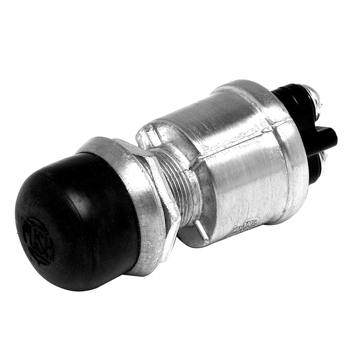 Off-on Spst 2 Screw Push Button Switch With Screw-on Cap