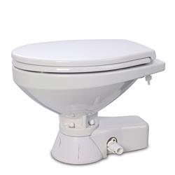 37045-3092 Quiet Flush Freshwater Toilet - Compact Bowl - 12v