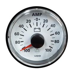 A2c53210974-k View Line Ivory 100a Ammeter - Includes Required Shunt Bezel