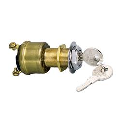 M-550-bp 3 Position Brass Ignition Switch