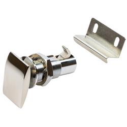 Push Button Rectangular Cabinet Latch