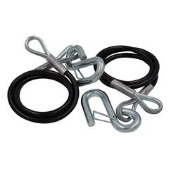 Safety Cables with PVC Coated - 5000 lbs - Pack of 2