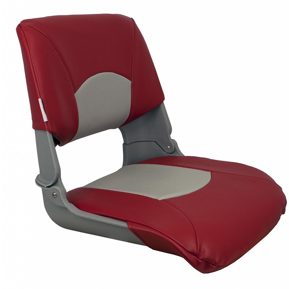 UPC 038132930766 product image for 1061018 Skipper Standard Seat Fold Down, Grey & Red | upcitemdb.com