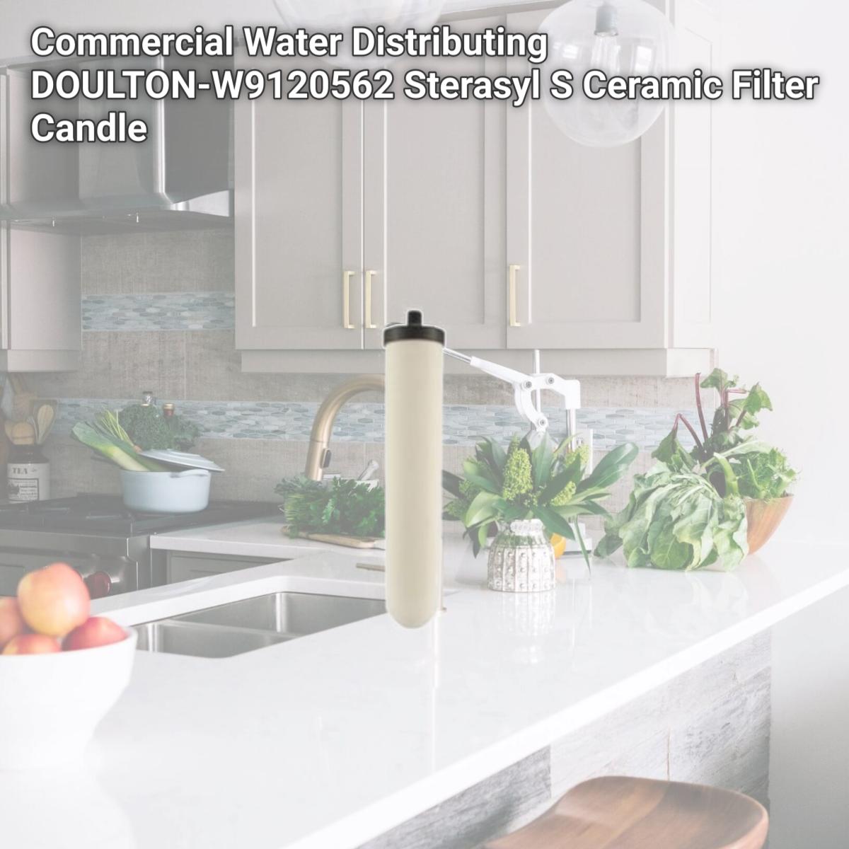 Picture of Commercial Water Distributing DOULTON-W9120562 Sterasyl S Ceramic Filter Candle