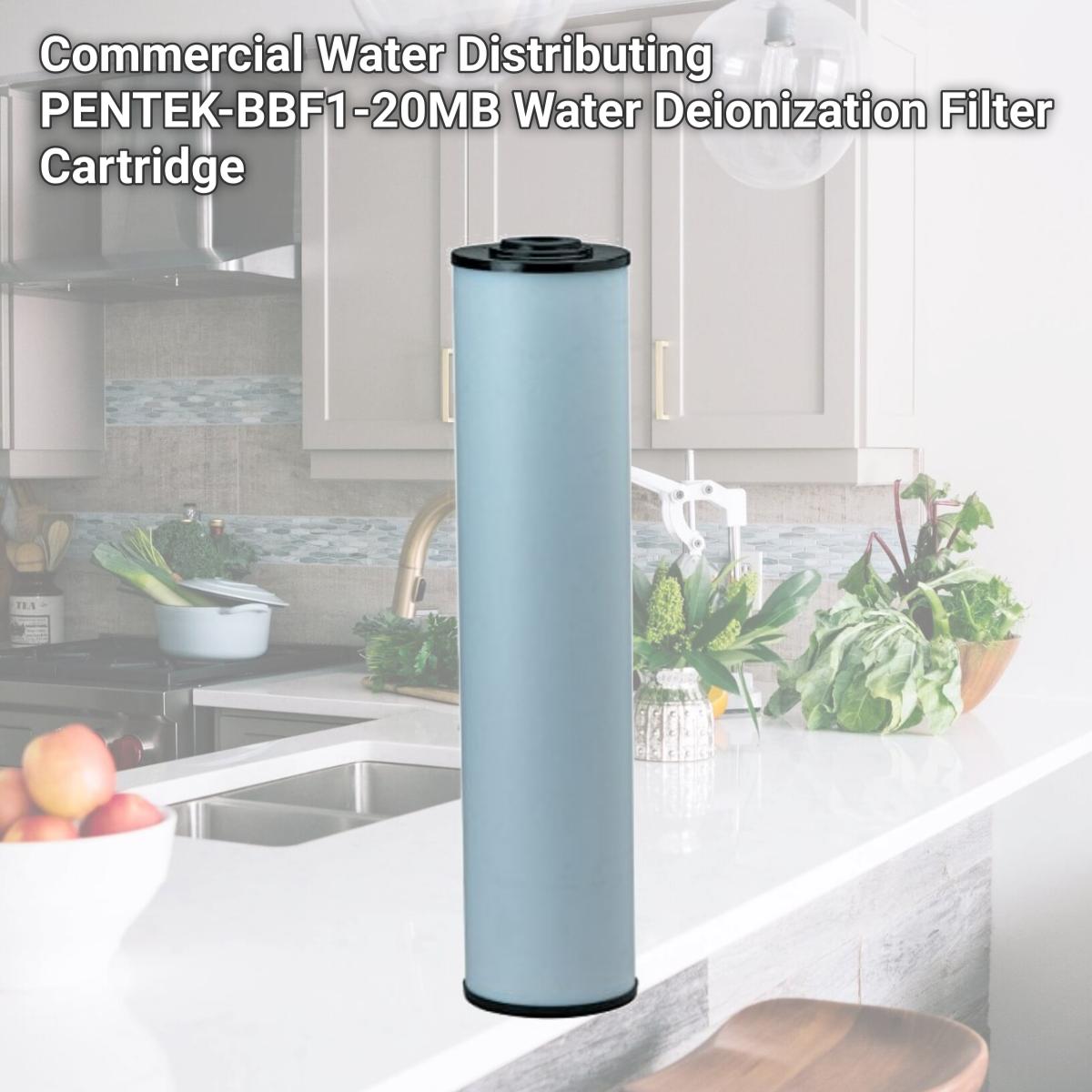 Picture of Commercial Water Distributing PENTEK-BBF1-20MB Water Deionization Filter Cartridge