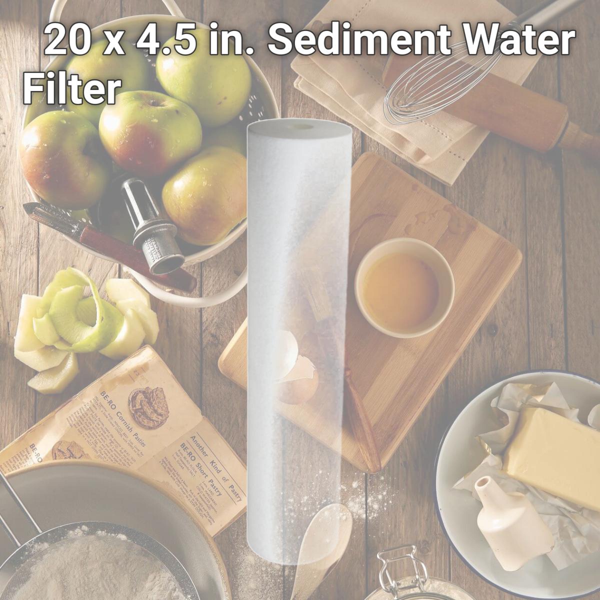 Picture of Commercial Water Distributing PENTEK-DGD-5005-20 20 x 4.5 in. Sediment Water Filter