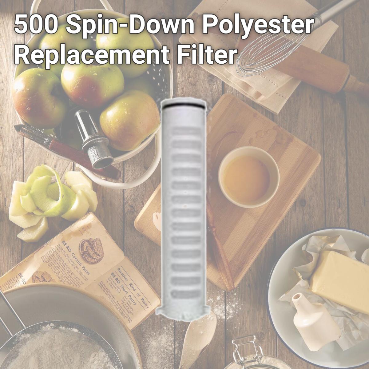 Picture of Commercial Water Distributing RUSCO-FS-1-500 500 Spin-Down Polyester Replacement Filter