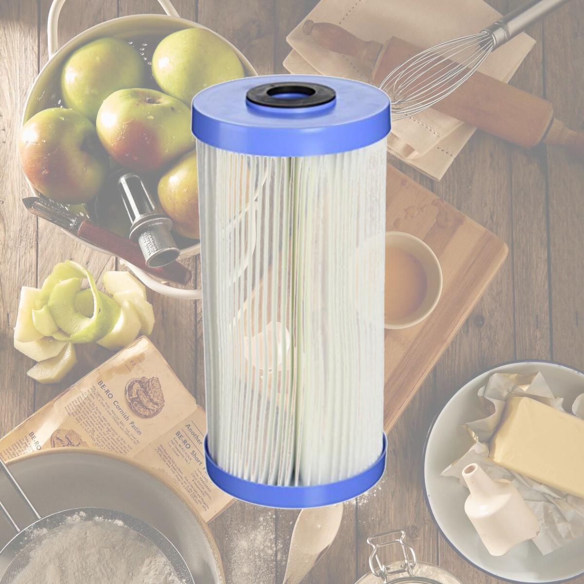 Picture of Commercial Water Distributing AMERICAN-PLUMBER-W30PEHD Polyester Whole House Heavy Duty Filter Cartridge, 30 Micron