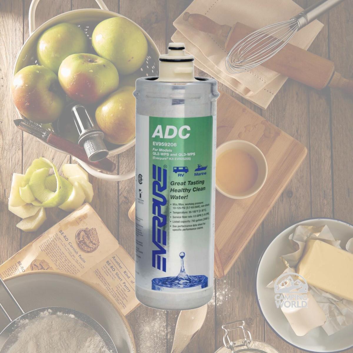 Picture of Commercial Water Distributing EVERPURE-EV9592-06 ADC Replacement Filter Cartridge