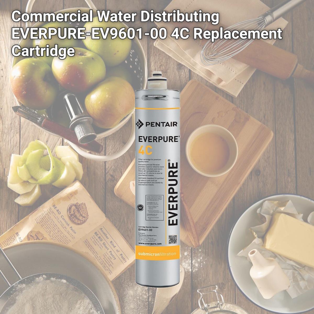 Picture of Commercial Water Distributing EVERPURE-EV9601-00 4C Replacement Cartridge