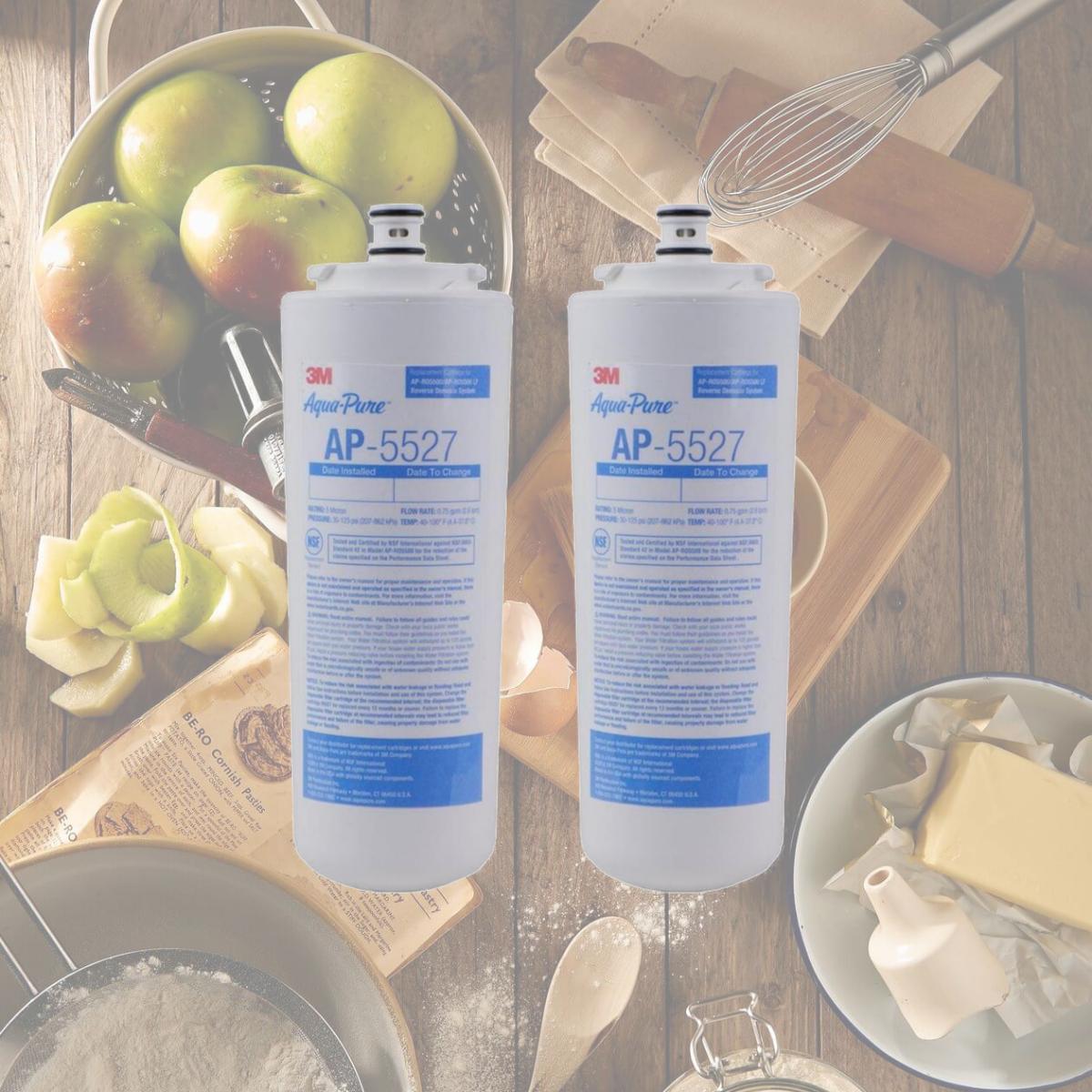 Picture of Commercial Water Distributing AQUAPURE-AP5527 Reverse Osmosis Pre & Post Filter Set