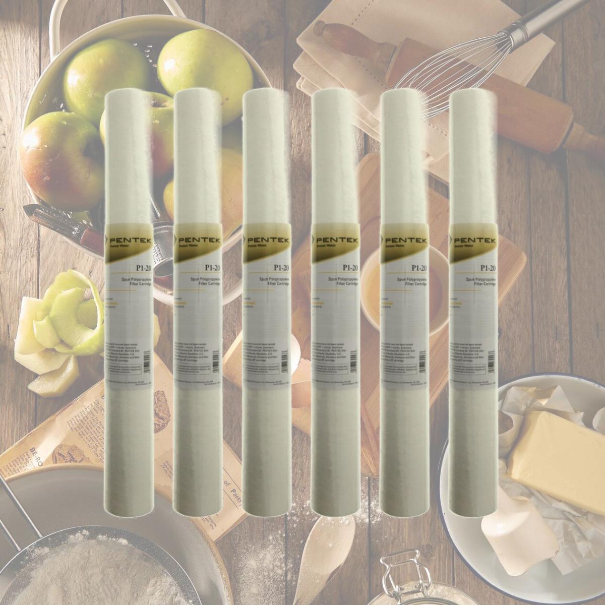 Picture of Commercial Water Distributing PENTEK-P1-20 Pentek Whole House Filter Replacement Cartridge - 20 in.