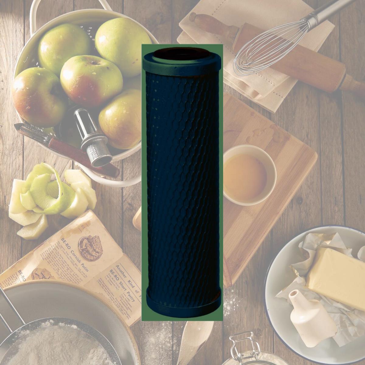 Picture of Commercial Water Distributing PENTEK-CBC-10 Carbon Block Pentek Replacement Filter Cartridge, 0.5 Micron