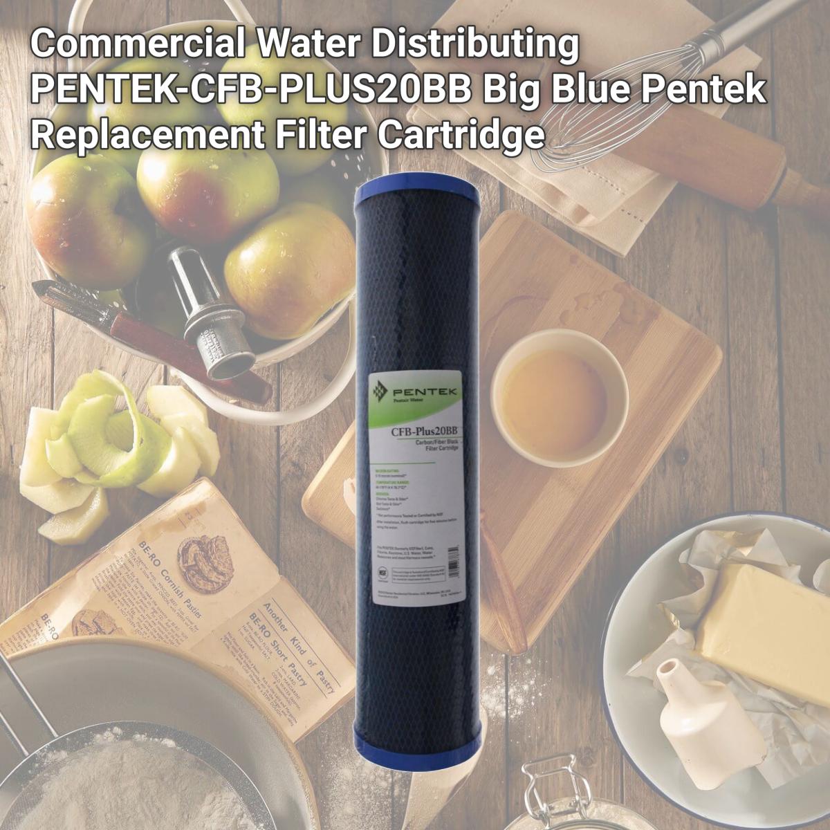 Picture of Commercial Water Distributing PENTEK-CFB-PLUS20BB Big Blue Pentek Replacement Filter Cartridge
