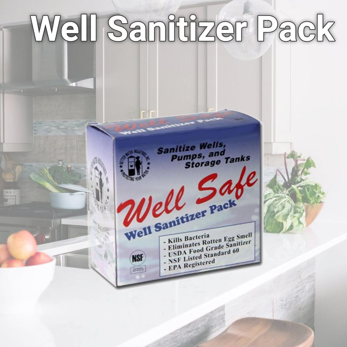 Picture of Commercial Water Distributing WELL-SAFE-C21000 Well Sanitizer Pack