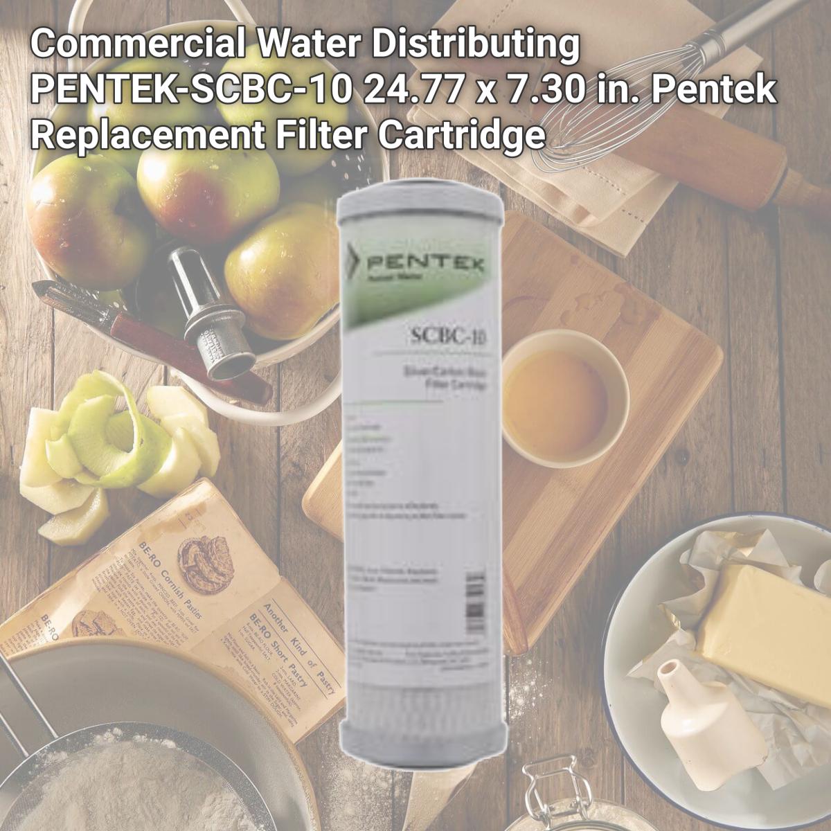 Picture of Commercial Water Distributing PENTEK-SCBC-10 24.77 x 7.30 in. Pentek Replacement Filter Cartridge
