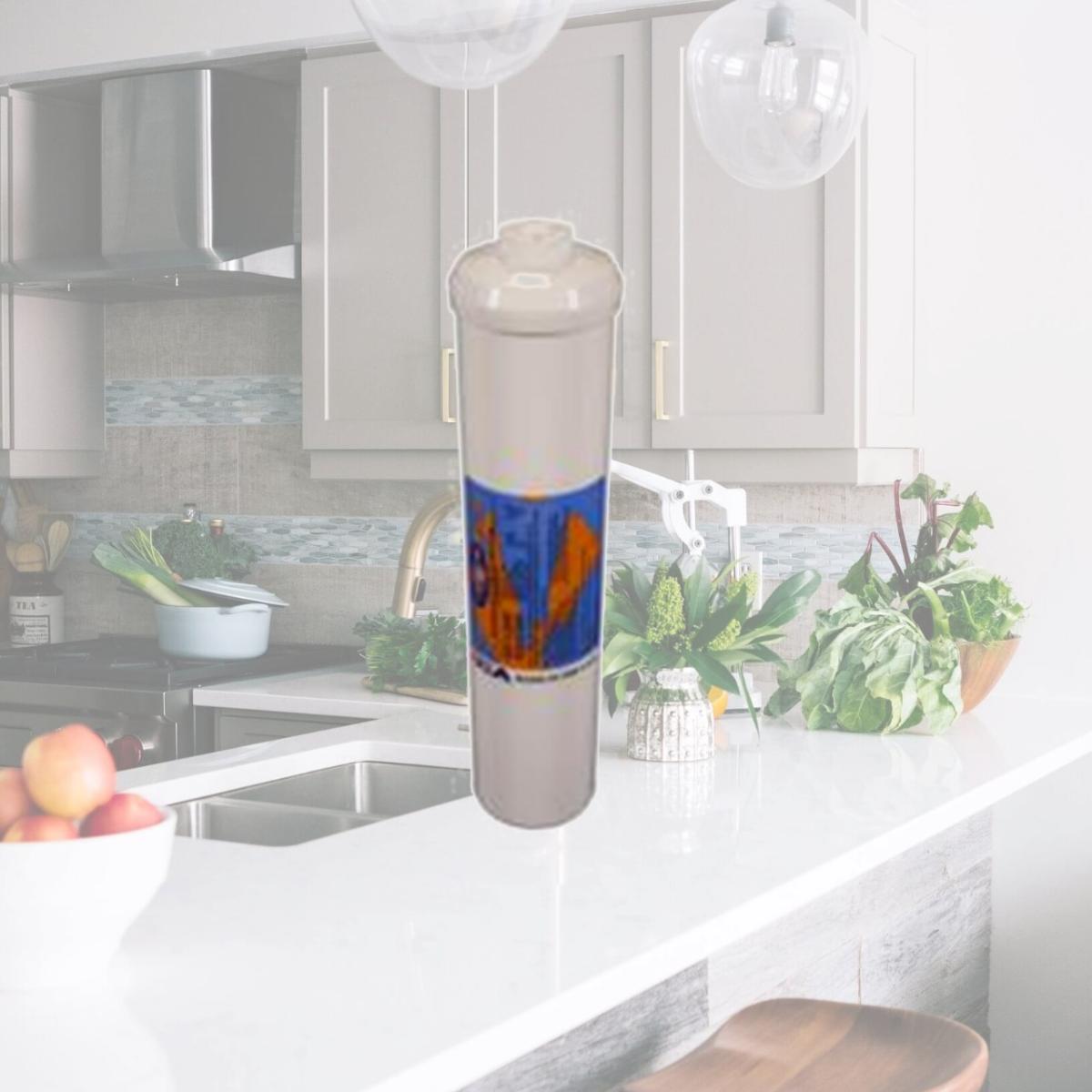 Picture of Commercial Water Distributing OMNIPURE-K2533BB 25.4 x 5.08 in. Inline GAC Filter Cartridge - White