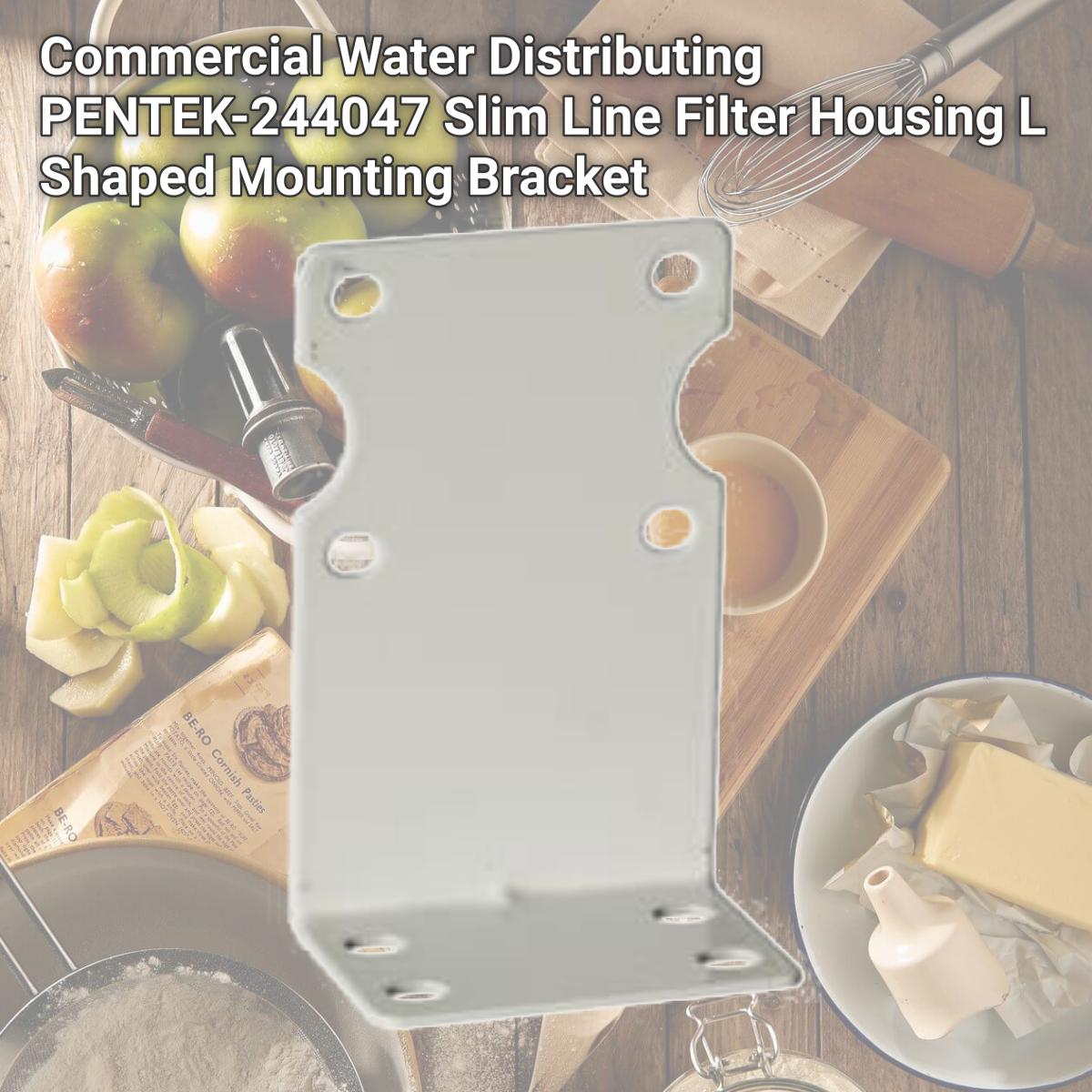 Picture of Commercial Water Distributing PENTEK-244047 Slim Line Filter Housing L Shaped Mounting Bracket