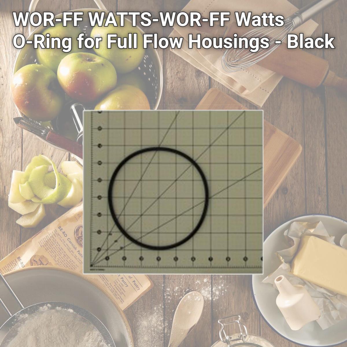Picture of WOR-FF WATTS-WOR-FF Watts O-Ring for Full Flow Housings - Black