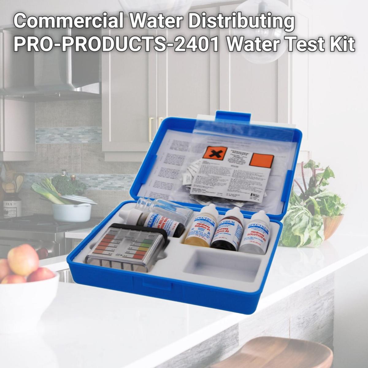 Picture of Commercial Water Distributing PRO-PRODUCTS-2401 Water Test Kit