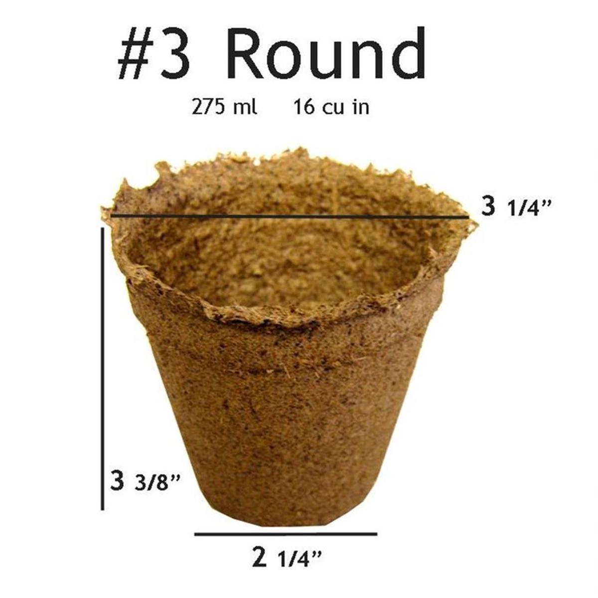 #3 Round Pot - 90 Pots