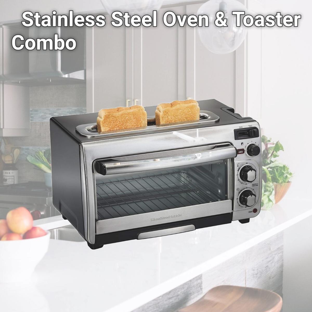 Picture of Hamilton Beach 31156 Stainless Steel Oven & Toaster Combo