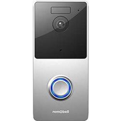 Rmbw1m Remobell Hd Slim Hardwired Wi-fi Video Doorbell
