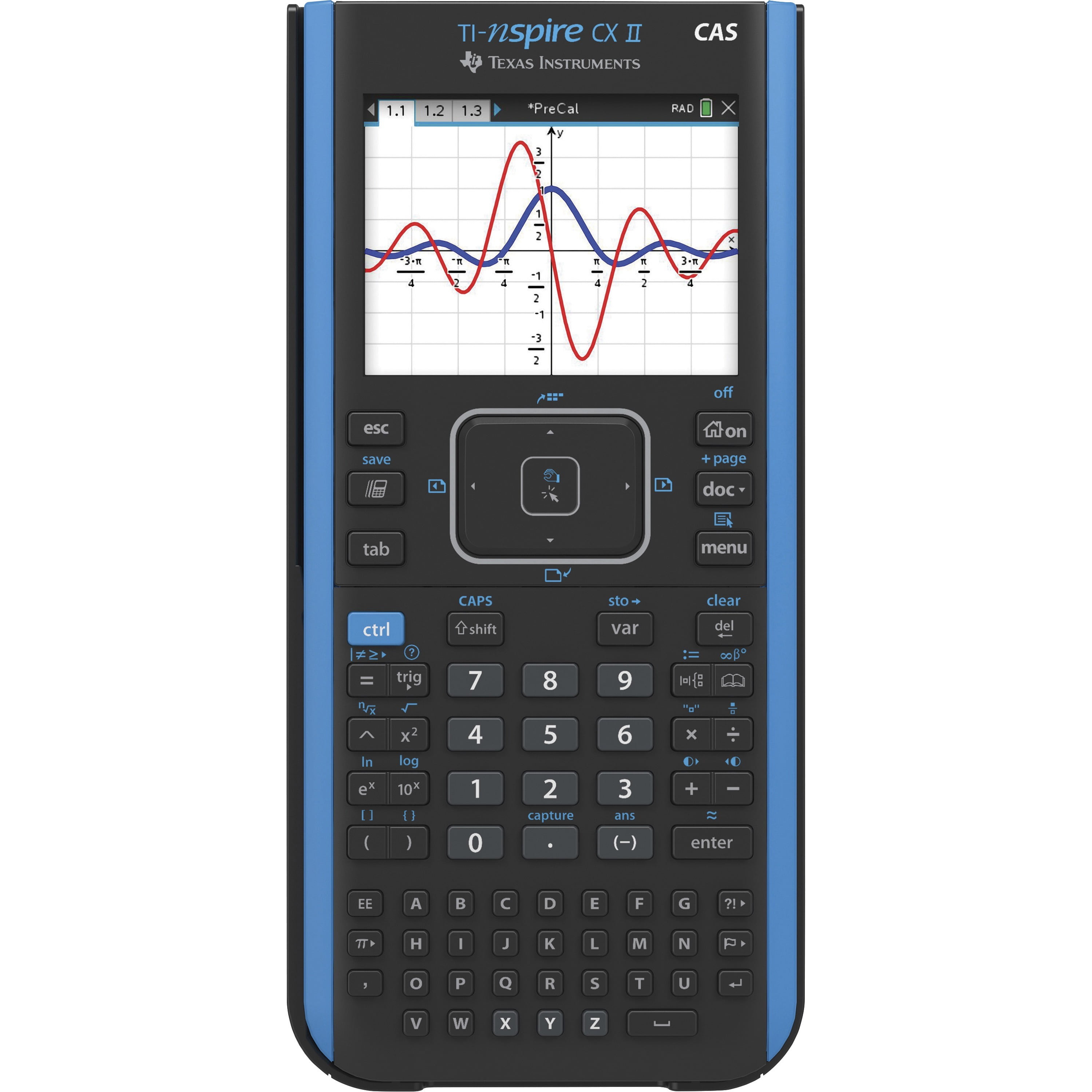Nscxcas2-tbl-2l1-a Ti Nspire Cx Ii Cas Calculator With Student Software
