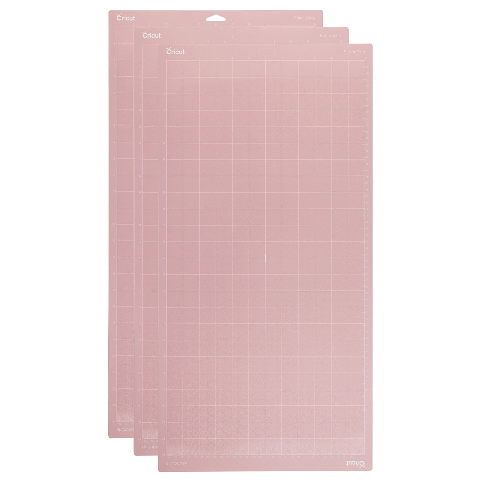 2004707 12 X 24 In. Fabricgrip Cutting Mats, Pink - 3 Piece