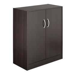 6422-8970-esp 3 Shelf Storage Cabinet, Espreso
